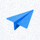 Telegram Desktop 官方蓝色纸飞机 Logo
